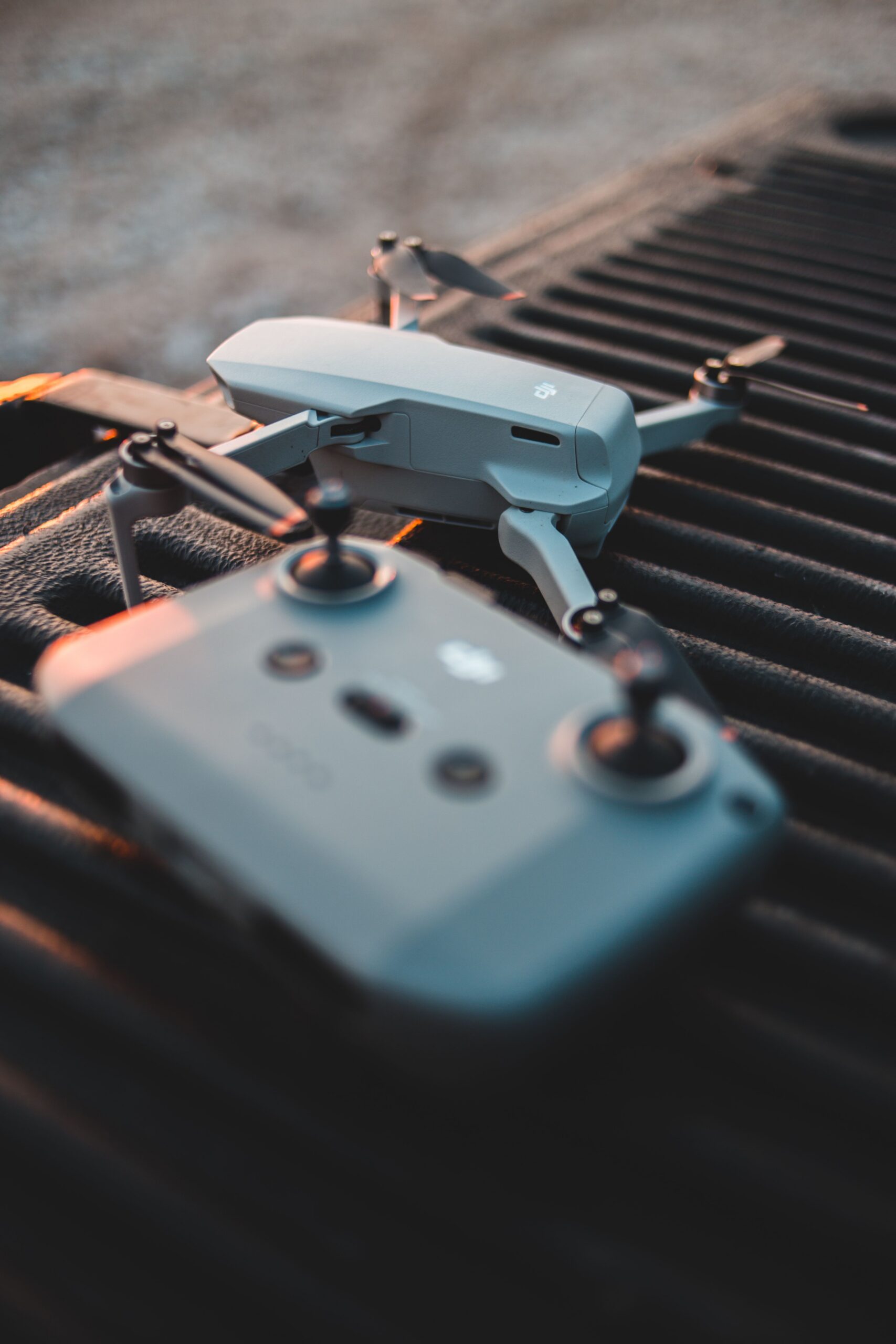 Touchless roof inspection drone over a Franklin TN home