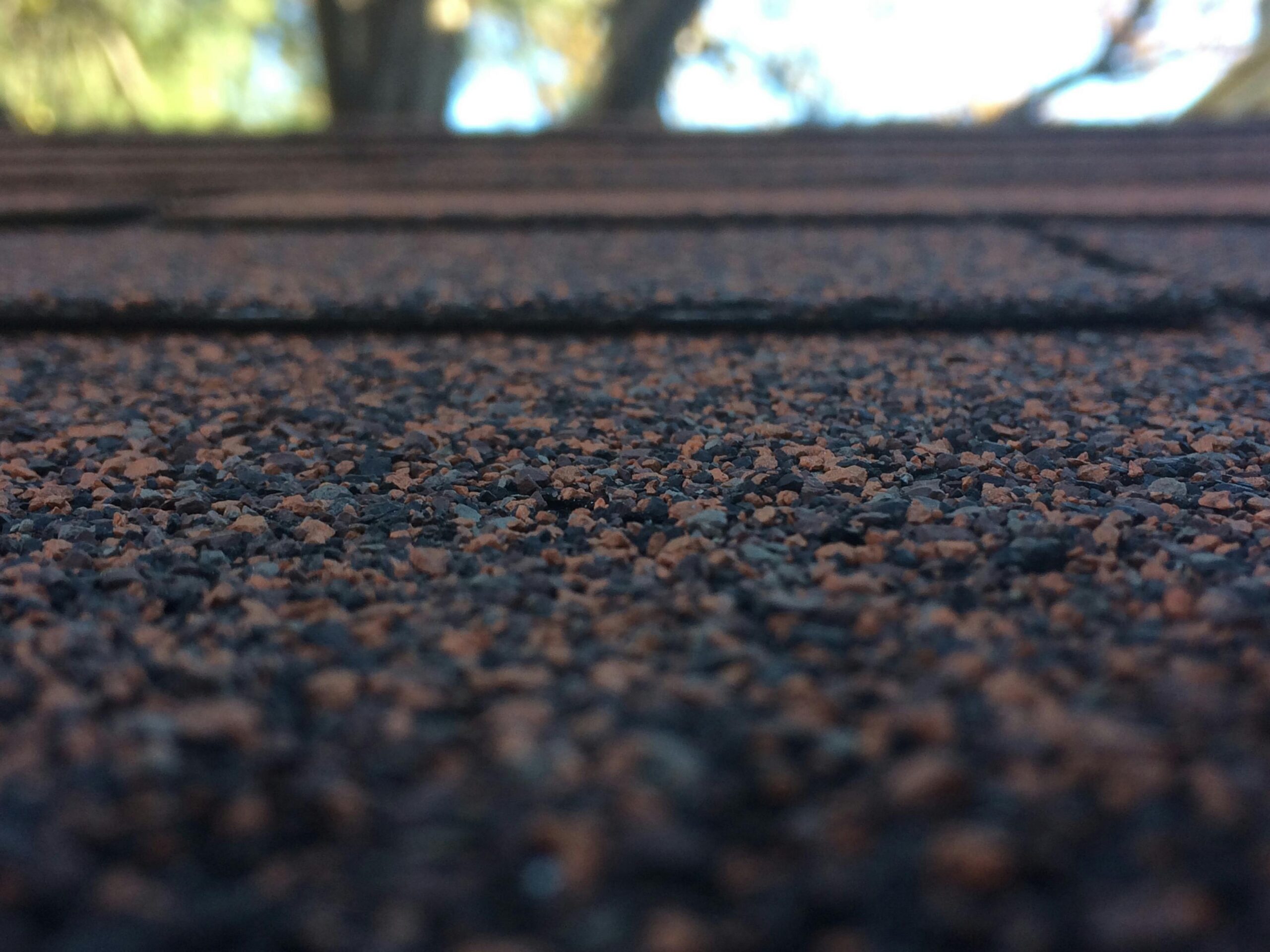 Drone roof inspection over a Nashville TN home