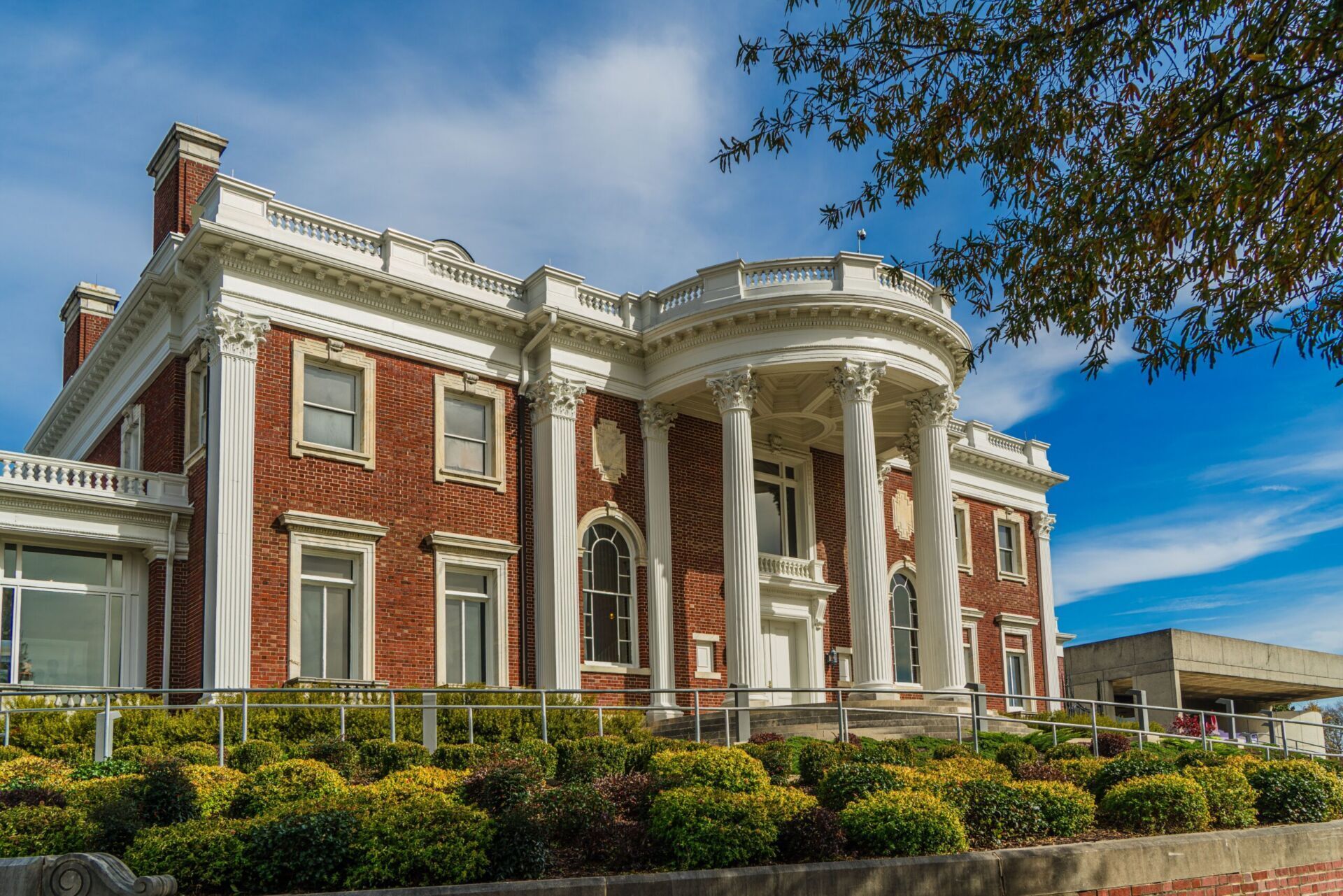Historic brick mansion in the Hermitage area of Nashville TN